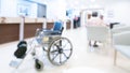 Indoor Modern Hospital Blurred Background Royalty Free Stock Photo