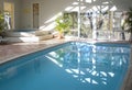 Indoor Pool and Spa Royalty Free Stock Photo