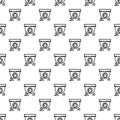 Indoor security camera pattern seamless