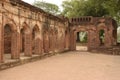 indoor structure of the residency a historical wonder in lucknow