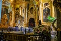 Indoor view of Peter and Paul Cathedral, St. Petersburg, Russia