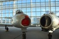 Indoor view of the exhibition in The Museum of Flight in Seattle