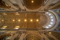 Indoor view of Basilica di San Pietro in Rome, Italy Royalty Free Stock Photo