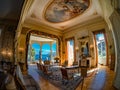 Indoor of Villa Ephrussi de Rothschild in France