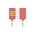 Inductor Icon for Electrical Components