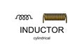 Inductor icon and symbol