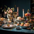 Dinner Delights: A Delicious Snapshot of Tableware