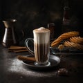 Rich and Creamy Coffee with Churros
