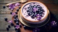 beautiful design, grapes cake purple & white, Cake design