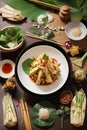 Scrumptious Thai Cuisine: A Gastronomic Delight ai generated