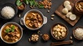 Massaman Curry: A Thai Culinary Masterpiece Infused with Exotic Spices, Coconut Milk, and Succulent Proteins