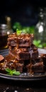 Homemade Chocolate Salted Caramel Brownies