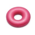 Sweet Indulgence: Isolated Rubber Ring Donut Delight