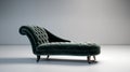 Luxurious Velvet Chaise Lounge Sofa Royalty Free Stock Photo