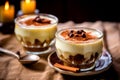 Budino - Italian-style pudding made with milk, eggs, and sugar, often flavored with vanilla or chocolate