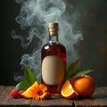 Enigmatic Elixir: Mandarin Raspberry Green Tea Fusion