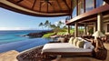 Resort Retreat Luxury Living on the Hawaiian Coast Royalty Free Stock Photo