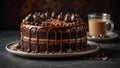 Indulge in Richness with a Mocha Latte Cake