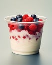 Indulge in the Simple Pleasures: A Lush Bowl of Yogurt and Berries