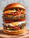 Savor the Classic Juicy Burger Delight