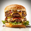 Savor the Flavor - Juicy Gourmet Burger Delight