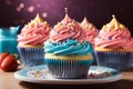 Indulge Your Senses The Radiant Cupcake - An Appetizing Treat for Every Occasion