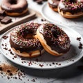 Delicious Chocolate-Dipped Donuts - Irresistible Treats