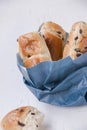 Indulgence: paper bag with brioche mini loaves