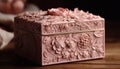 Indulgent chocolate gift box, a sweet romance generated by AI