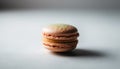 Indulgent French macaroon stack, a sweet celebration generated by AI