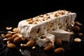 Indulgent Nutty nougat. Generate Ai