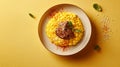 Indulgent Risotto alla Milanese Delight