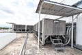 Industrail free-cooling chiller air conditioner on the rooftop