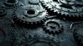 Industrial Abstraction: A Dynamic and Textured Background for Modern Designs