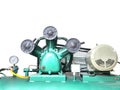 Industrial air compressor Royalty Free Stock Photo