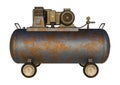 Industrial Air Compressor Royalty Free Stock Photo