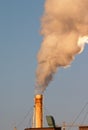 Industrial air pollution Royalty Free Stock Photo