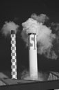 Industrial Air Pollution Royalty Free Stock Photo