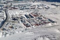 Industrial area in Nussuaq. Royalty Free Stock Photo