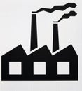 Industrial area pictogram