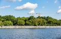 Industrial area on the river