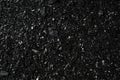 Coal anthracite fine fraction at night. Royalty Free Stock Photo