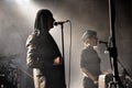 Industrial band Laibach performs live on the stage Royalty Free Stock Photo