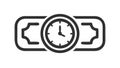 Industrial Belt Clock: Time in Motion Vector Icon, vector design Generative AI Royalty Free Stock Photo