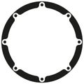 Round Gasket Industrial Border Frame. Ideal for vintage label or logo designs. Royalty Free Stock Photo