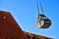 Industrial bucket of portal crane