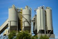 Industrial Cement Plant Royalty Free Stock Photo
