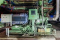 Industrial centrifugal compressor Royalty Free Stock Photo
