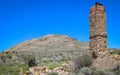 Hamilton ghost town chimney