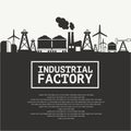 industrial cityscape template